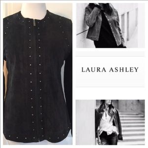 NWT Laura Ashley Leather Jacket